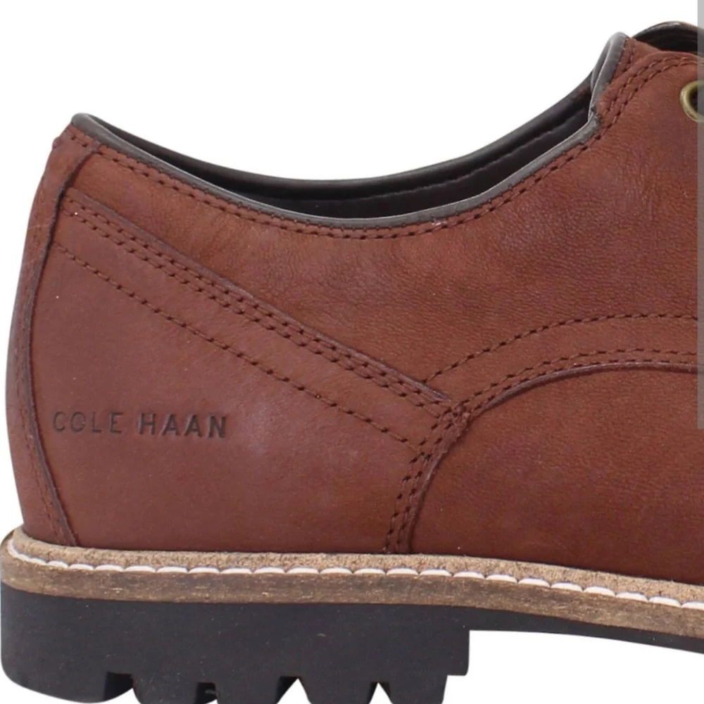 Men's Cole Haan Nathan Oxfords In Soft Grain Leather Size 8